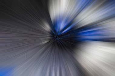 Mavi bulanık arkaplan dokusunun spiral varyasyonu 