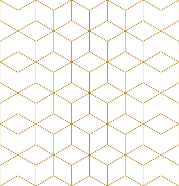 Vector seamless rhombus pattern. Abstract geometric background. Stylish fractal texture. EPS 10