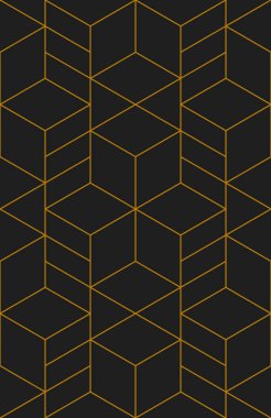 Vektörsüz eşkenar dörtgen deseni. Soyut geometrik arkaplan. Şık fraktal doku. EPS 10