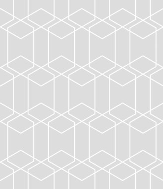 Vektörsüz eşkenar dörtgen deseni. Soyut geometrik arkaplan. Şık fraktal doku. EPS 10