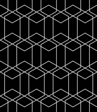 Vektörsüz eşkenar dörtgen deseni. Soyut geometrik arkaplan. Şık fraktal doku. EPS 10