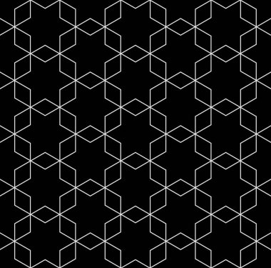 Vektörsüz kübik altıgen deseni. Soyut geometrik düşük polimetrik arkaplan. Şık fraktal doku. EPS 10
