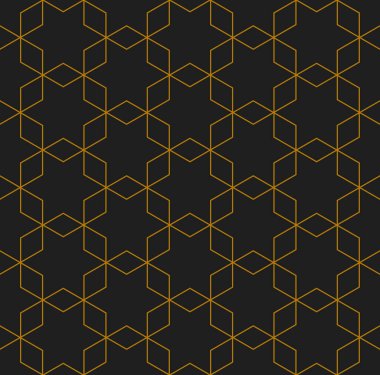 Vektörsüz kübik altıgen deseni. Soyut geometrik düşük polimetrik arkaplan. Şık fraktal doku. EPS 10