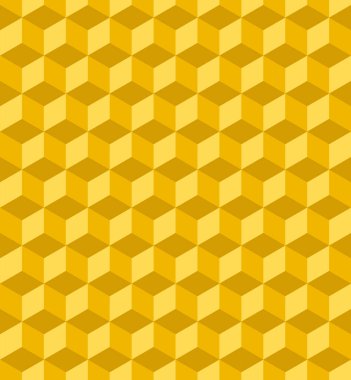 Kusursuz üç boyutlu kübik desen. Soyut geometrik düşük polimetrik arkaplan. Biçimli fraktal doku.