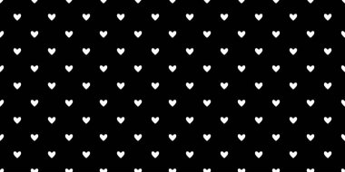 Küçük sevimli kalp geçmişi. Sevgililer Günü için kusursuz desen. Vektör illüstrasyonu.