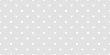 Small cute hearts background. Seamless pattern for Valentine's Day. Vector illustration. clipart