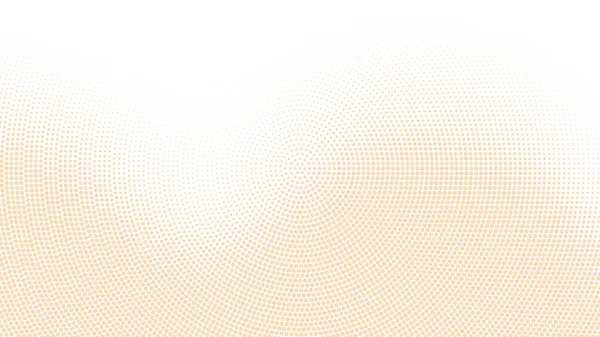 ハーフトーン ドット抽象的な背景 波の点線のテクスチャ ベクターイラスト — ストックベクタ