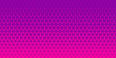 Yarı ton üçgen desen. Soyut geometrik gradyan arkaplan. Vektör illüstrasyonu, EPS 10.