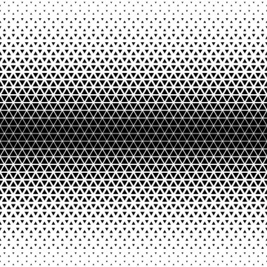 Yarı ton üçgen desen. Soyut geometrik gradyan arkaplan. Vektör illüstrasyonu, EPS 10.