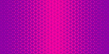 Yarı ton üçgen desen. Soyut geometrik gradyan arkaplan. Vektör illüstrasyonu, EPS 10.