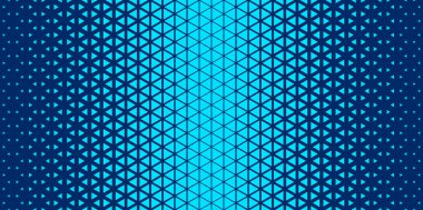 Yarı ton üçgen desen. Soyut geometrik gradyan arkaplan. Vektör illüstrasyonu, EPS 10.