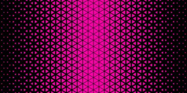 Yarı ton üçgen desen. Soyut geometrik gradyan arkaplan. Vektör illüstrasyonu, EPS 10.