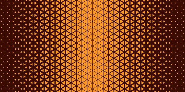 ハーフトーン三角形パターン 抽象幾何学的勾配背景 ベクターイラスト Eps — ストックベクタ