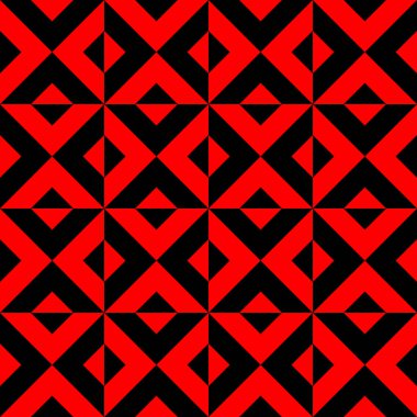 Eşkenar dörtgenli geometrik desenli. Modern operasyon sanatının soyut geçmişi. Vektör illüstrasyonu.