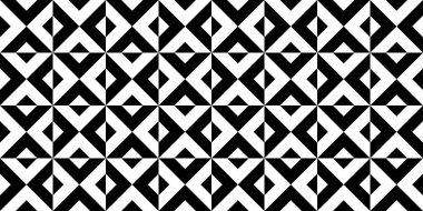 Eşkenar dörtgenli geometrik desenli. Modern operasyon sanatının soyut geçmişi. Vektör illüstrasyonu.