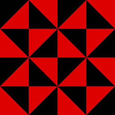 Üçgenli, geometrik, pürüzsüz desen. Modern operasyon sanatının soyut geçmişi. Vektör illüstrasyonu.