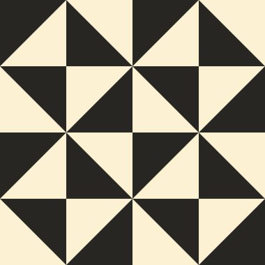 Üçgenli, geometrik, pürüzsüz desen. Modern operasyon sanatının soyut geçmişi. Vektör illüstrasyonu.