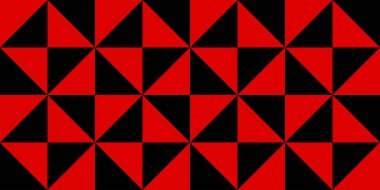 Üçgenli, geometrik, pürüzsüz desen. Modern operasyon sanatının soyut geçmişi. Vektör illüstrasyonu.