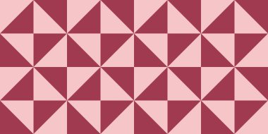 Üçgenli, geometrik, pürüzsüz desen. Modern operasyon sanatının soyut geçmişi. Vektör illüstrasyonu.