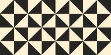 Üçgenli, geometrik, pürüzsüz desen. Modern operasyon sanatının soyut geçmişi. Vektör illüstrasyonu.