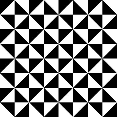 Üçgenli, geometrik, pürüzsüz desen. Modern operasyon sanatının soyut geçmişi. Vektör illüstrasyonu.