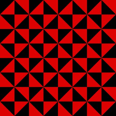 Üçgenli, geometrik, pürüzsüz desen. Modern operasyon sanatının soyut geçmişi. Vektör illüstrasyonu.