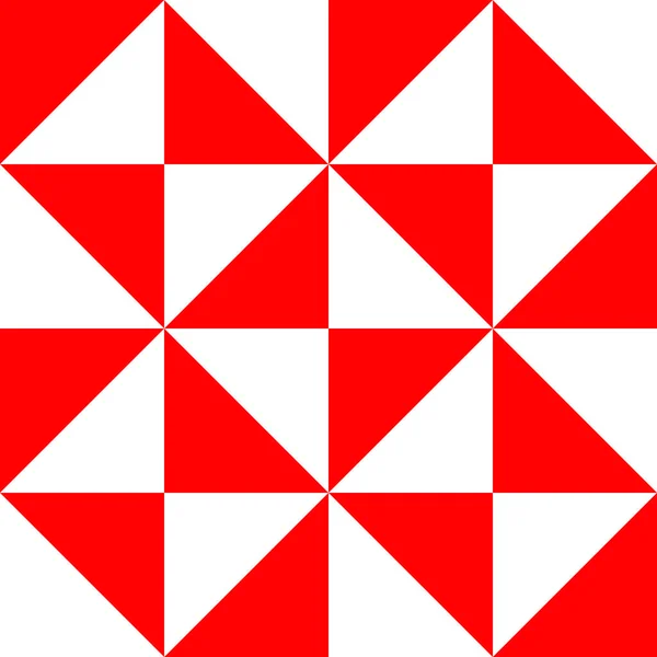 三角形の幾何学的なシームレスなパターン 現代のオペアートの抽象的な背景 ベクターイラスト — ストックベクタ