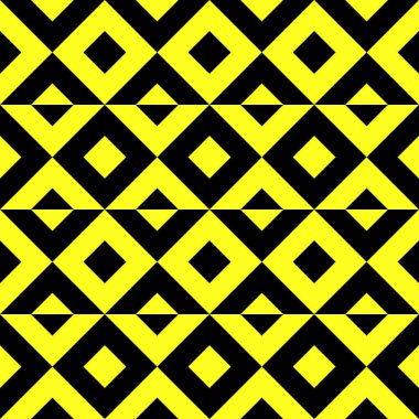 Eşkenar dörtgenli geometrik desenli. Modern operasyon sanatının soyut geçmişi. Vektör illüstrasyonu.