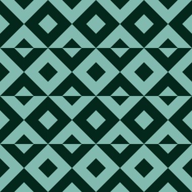 Eşkenar dörtgenli geometrik desenli. Modern operasyon sanatının soyut geçmişi. Vektör illüstrasyonu.