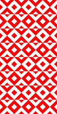 Eşkenar dörtgenli geometrik desenli. Modern operasyon sanatının soyut geçmişi. Vektör illüstrasyonu.