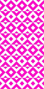 Eşkenar dörtgenli geometrik desenli. Modern operasyon sanatının soyut geçmişi. Vektör illüstrasyonu.