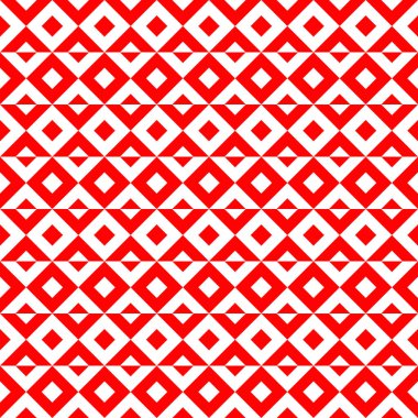 Eşkenar dörtgenli geometrik desenli. Modern operasyon sanatının soyut geçmişi. Vektör illüstrasyonu.