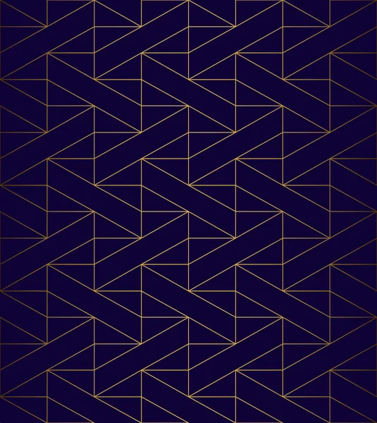 Elegant Geometriskt Sömlöst Mönster Snygg Triangulär Rutnätskonsistens Vektorillustration — Stock vektor