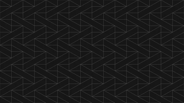 Elegant Geometric Seamless Pattern Stylish Triangular Grid Texture Vector Illustration — Stock Vector