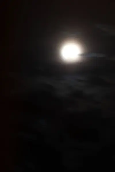 夜空と月 ホラーコンセプト ハロウィーン — ストック写真