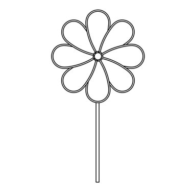 Beyaz Arkaplanda Fırıldak Taslak Simgesi ResmiComment