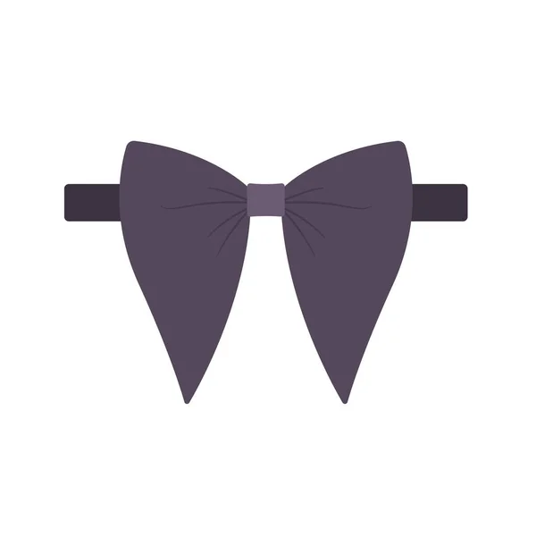 Butterfly Tie Flat Illustration Clean Icon Design Element Geïsoleerde Witte — Stockvector