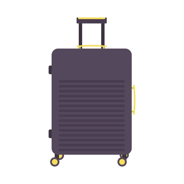 Koffer Flach Illustration Clean Icon Design Element Auf Isoliertem Weißen — Stockvektor