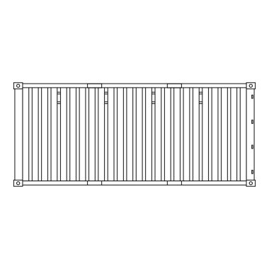 Taşıma Taşıyıcı Ana Hattı Beyaz Arkaplanda Simge Resimleri