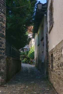 Pyrenean dağ kasabası Isaba, Navarra, İspanya