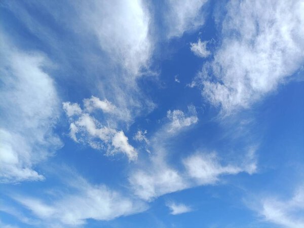 blue sky with clouds