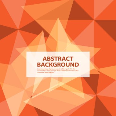 Soyut Arkaplan Yıldızı Koyu Turuncu Renk vektörü. Vektör illüstrasyonu