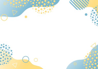 Soyut geometrik şekil arkaplanı ve gradyan kış rengi. vektör illüstrasyonu