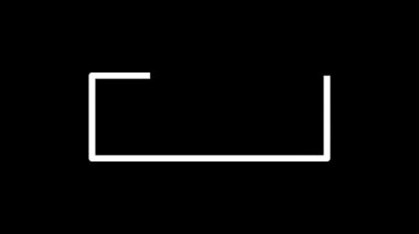 Siyah arkaplan üzerindeki Metin Canlandırmasını Hoşgeldiniz