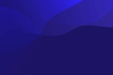 Pürüzsüz soyut arkaplan, akan koyu mavi eğimli dalgalar, modern tasarım, ağ veya sunum kullanımı için mükemmel, vektör illüstrasyonu