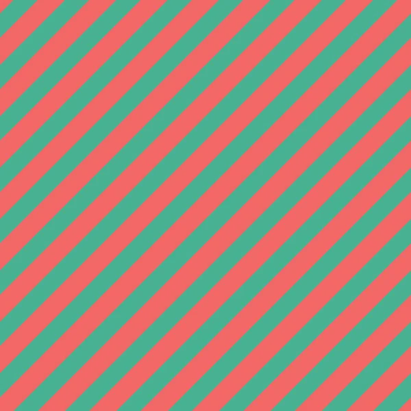 Urlaub Rote Und Grüne Diagonale Streifen Vektor Nahtlose Muster — Stockvektor