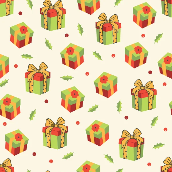 Noel Vektörsüz Desen Sunar