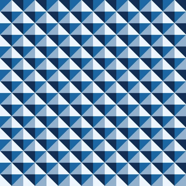 Klasik Mavi Geometrik Vektör Kusursuz Desen