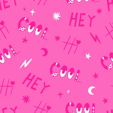 Hoş Karşılama Sözcükleri Vektör Kusursuz Desen