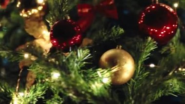 Oyuncak Fındıkkıran Noel ağacının yanında.